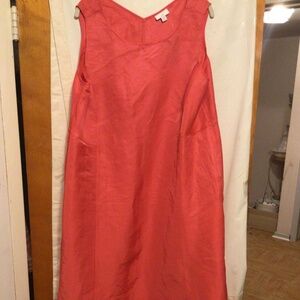 J.Jill linen blend summery Easter Sunday dress SZ XL NWT